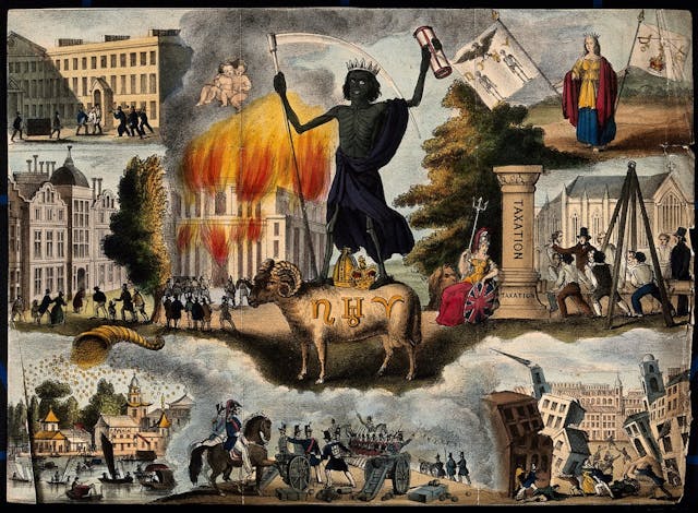 Various Apocalyptic Scenes from the Prophetic Messenger (ca. 1827–61)