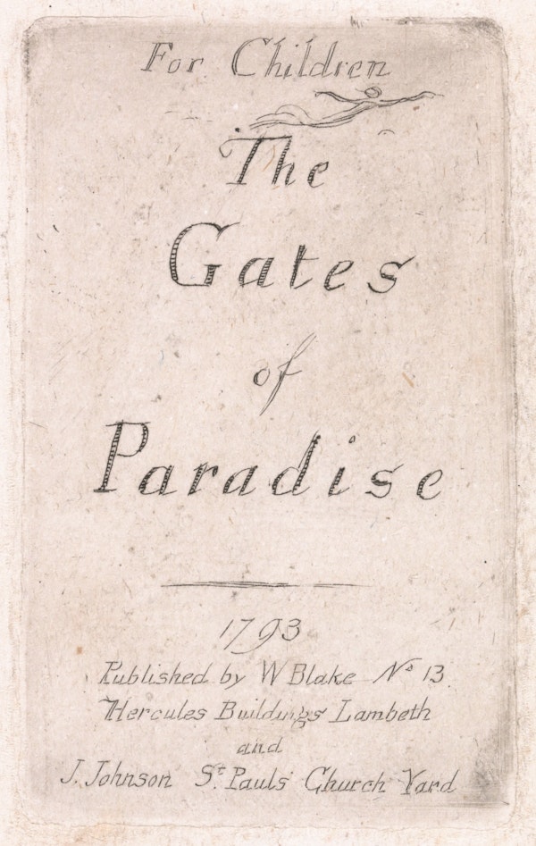 Illustration from *The Gates of Paradise*