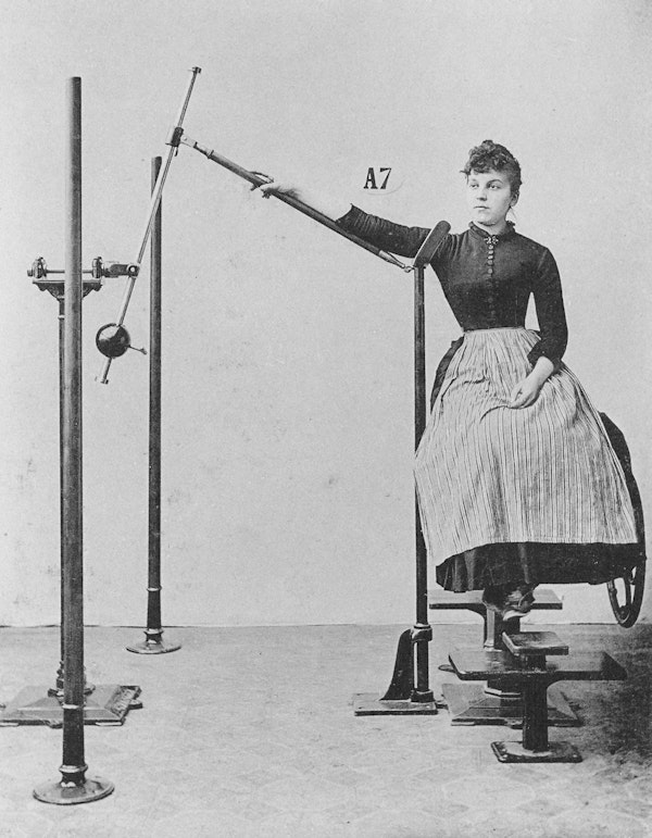 Photograph of person using Zander's gym equipment's gym equipment
