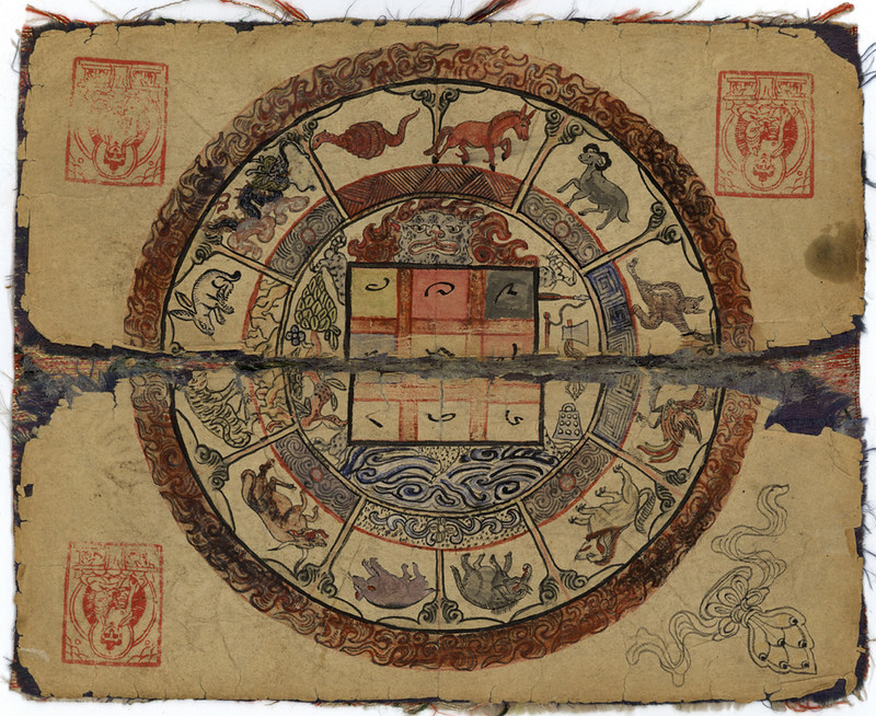 Tibetan Astronomy Chart