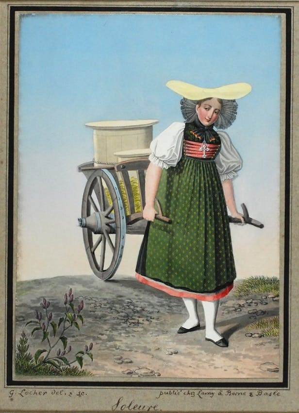 swiss milkmaid