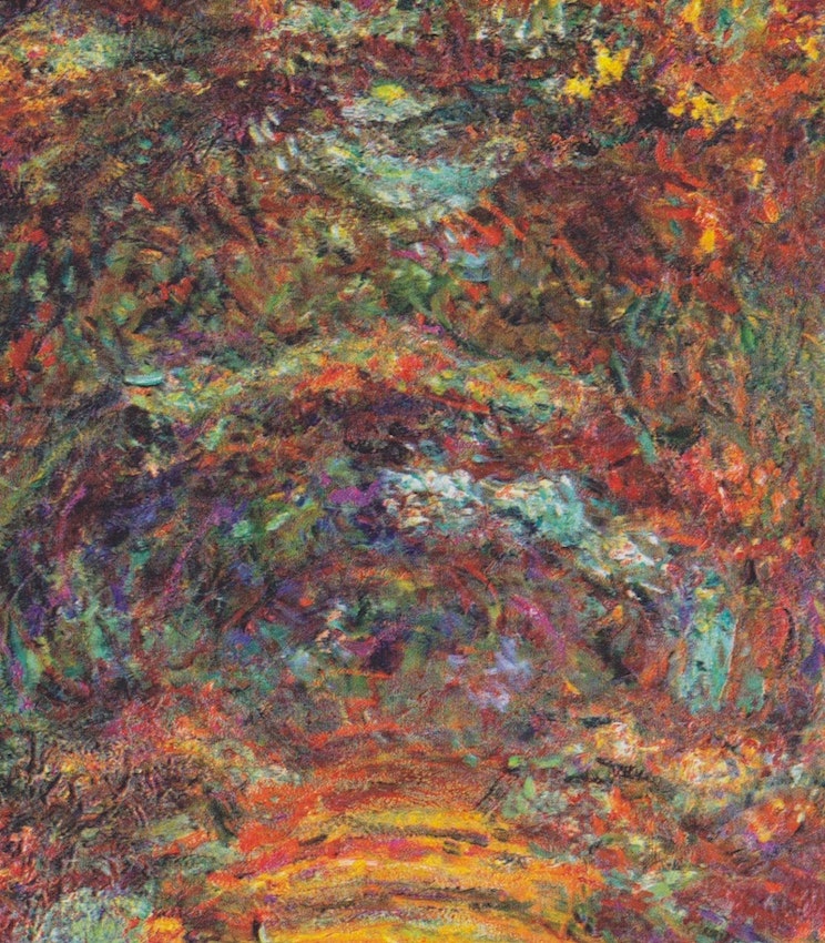 Rose-Way in Giverny monet