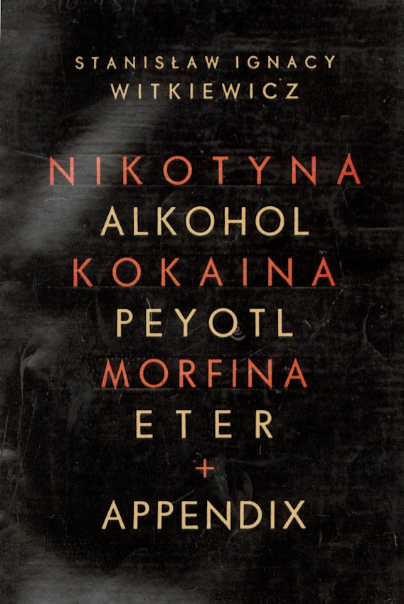 The book’s cover lists substances in yellow and red on a background