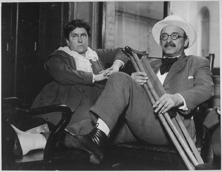 Emma Goldman and Alexander Berkman 