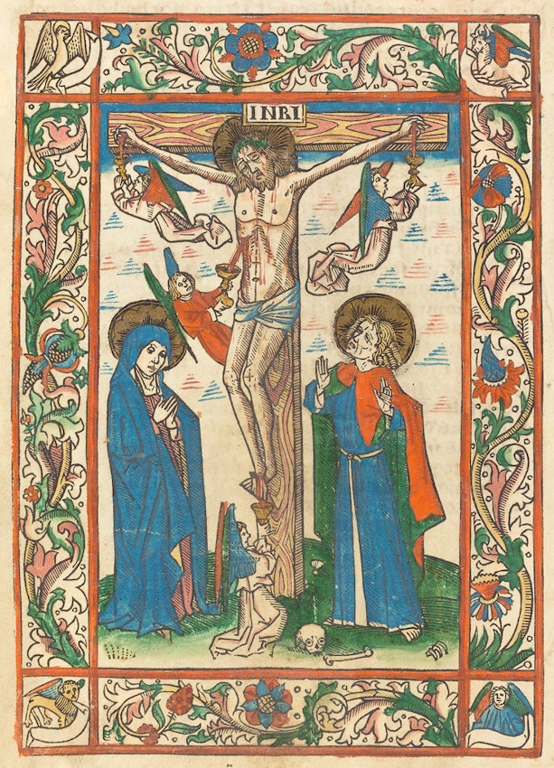 Christ on the Cross with Angels