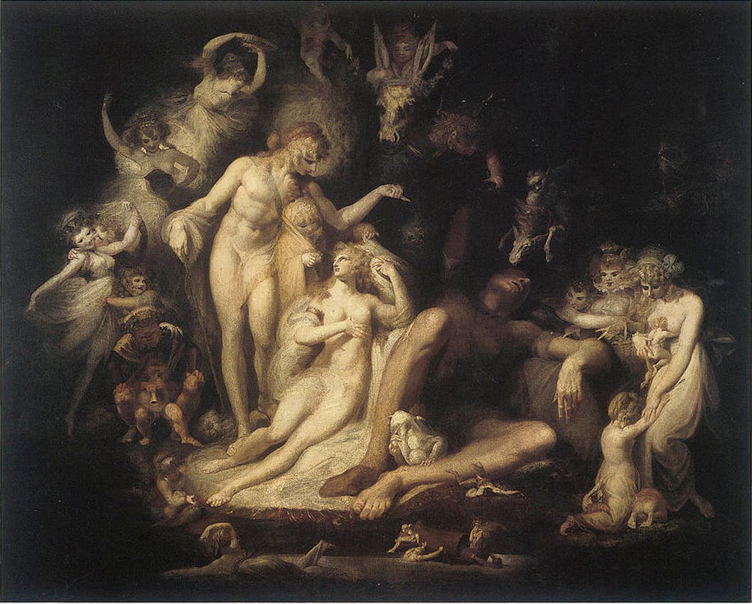 Titania’s Awakening by Henry Fuseli