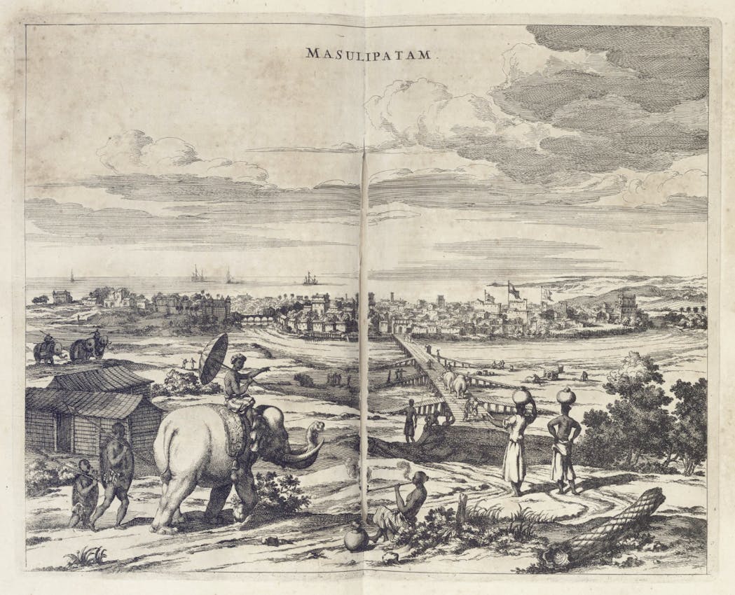 engraving of Masulipatam