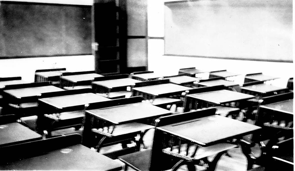 Photograph of a classroom