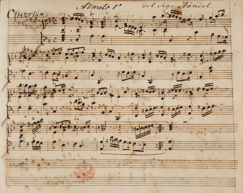 Music Manuscripts From The 17th And 18th Centuries In The British ...