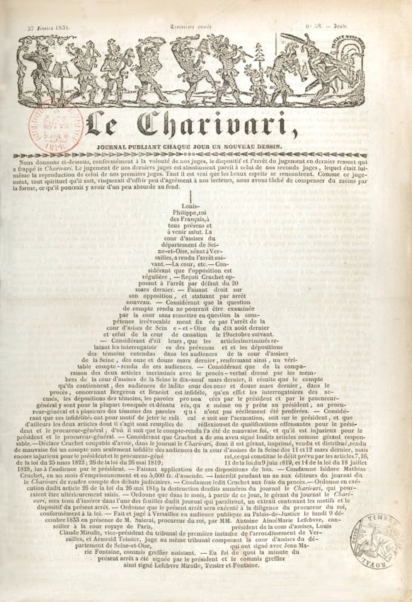 Typographic Pear Charivari