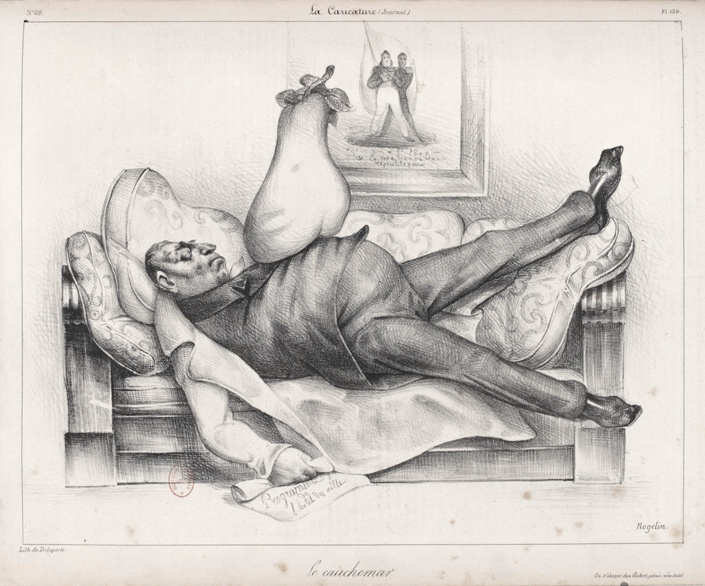 Honoré Daumier The Nightmare