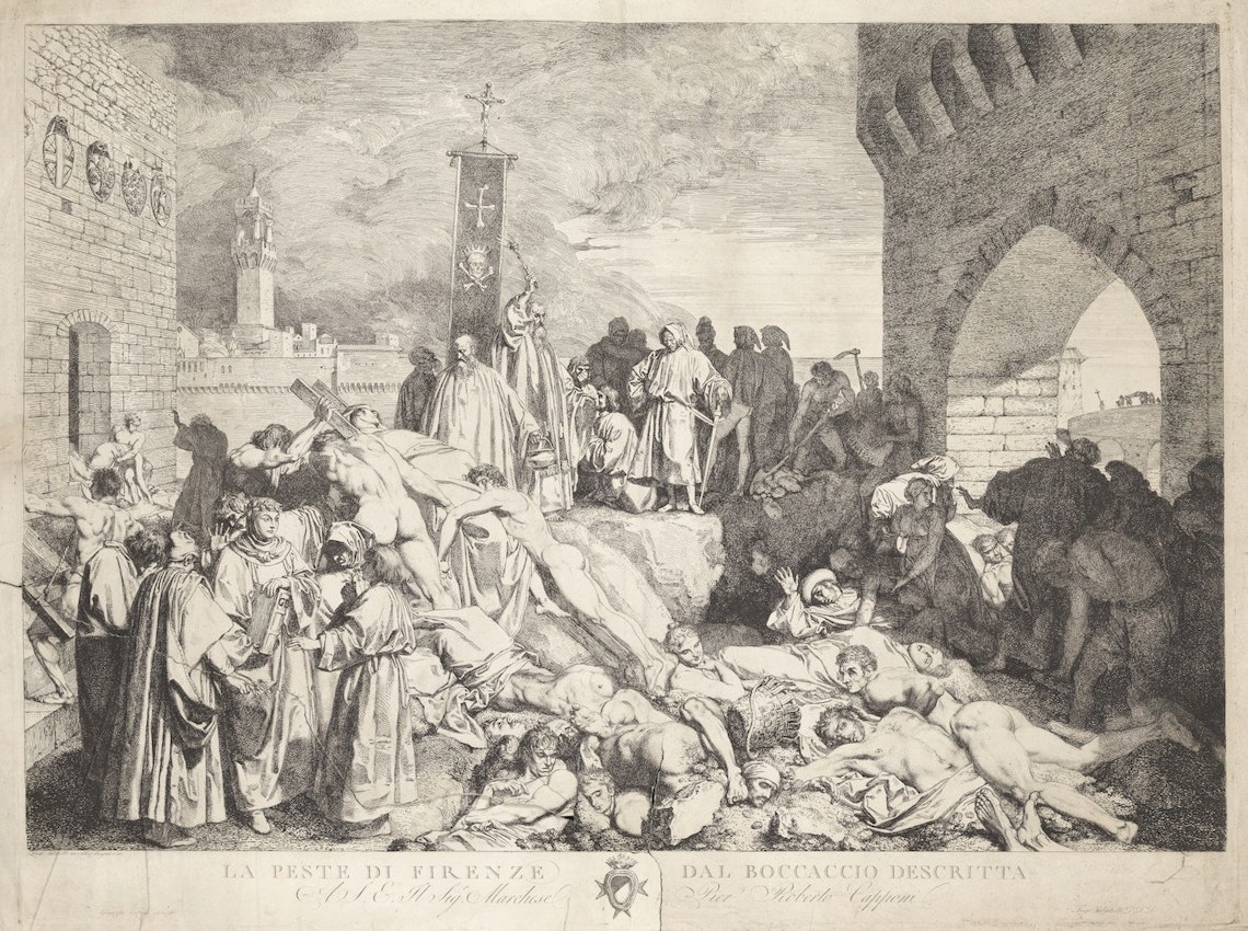 Florence plague Boccaccio