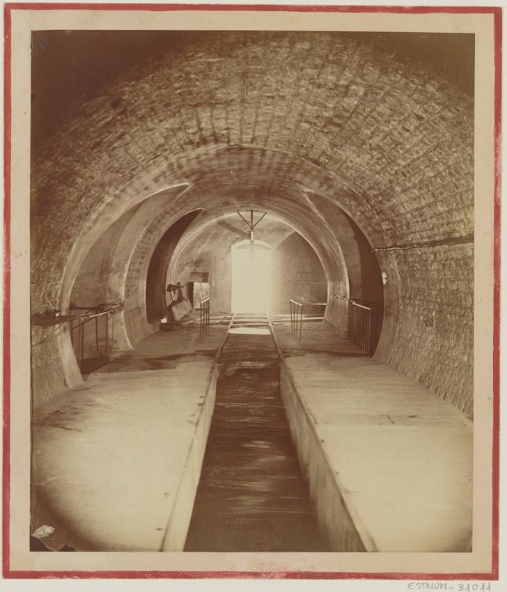 Nadar Paris sewers