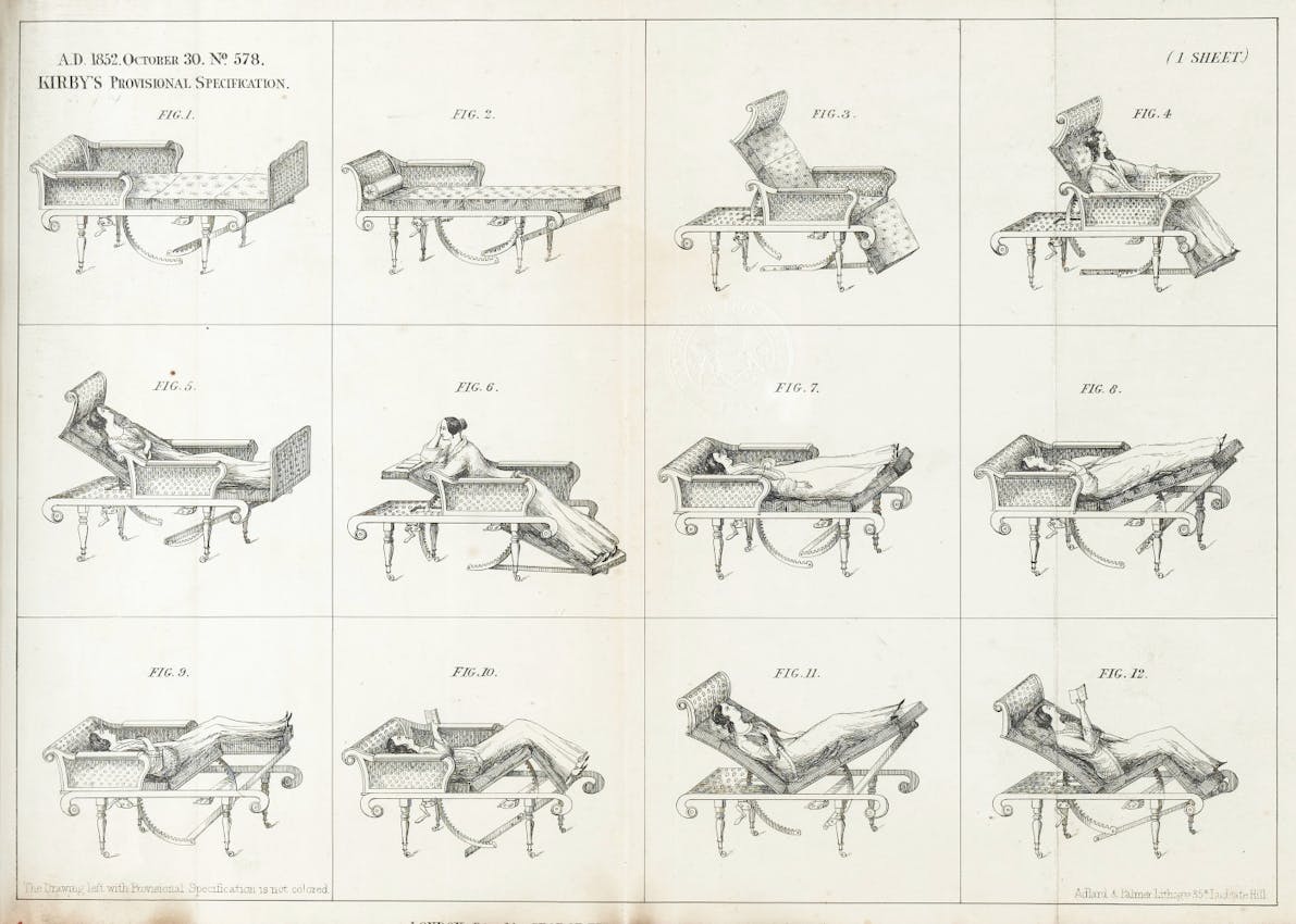 Edmund Adolphus Kirby’s adjusting couch