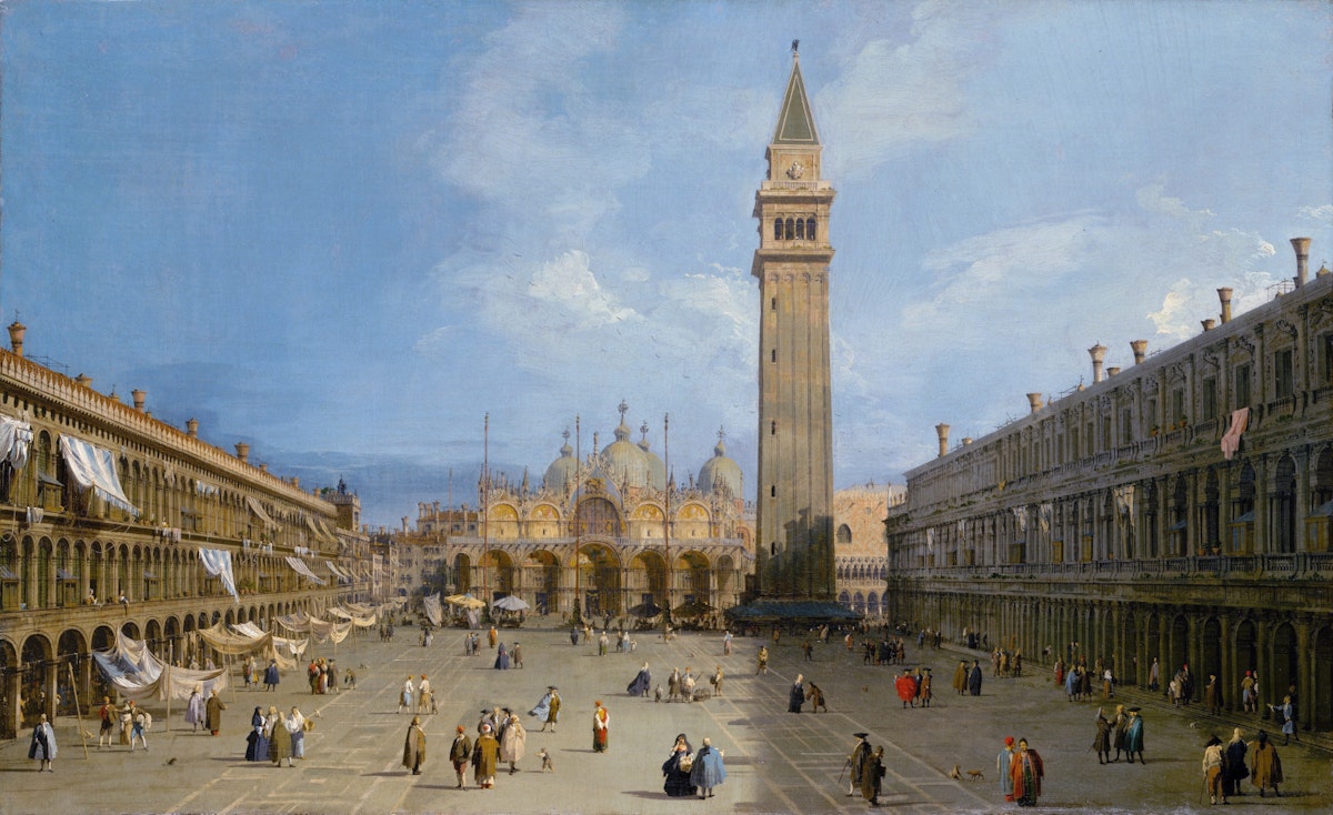 Canaletto Piazza San Marco)
caption={Canaletto, *Piazza San Marco*, ca. 1725 — <a href="https://commons.wikimedia.org/wiki/File:Giovanni_Antonio_Canal,_il_Canaletto_-_Piazza_San_Marco_-_WGA03883.jpg" rel="noopener noreferrer" target="_blank">Source</a>