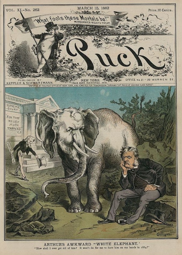 white elephant politics