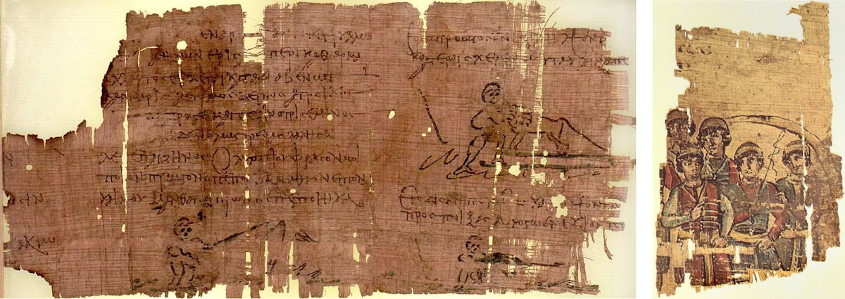 Papyrus fragments