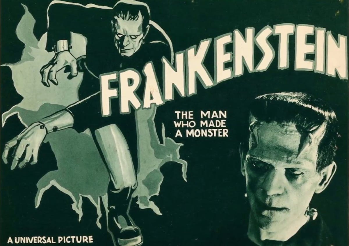 frankenstein 1931 film poster