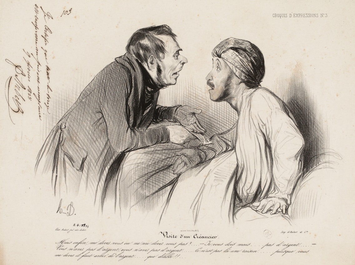 Honoré Daumier illustration