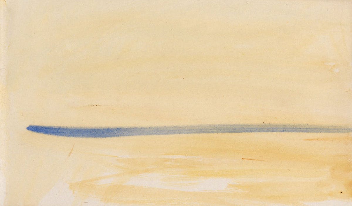 watercolour sketch by Turner