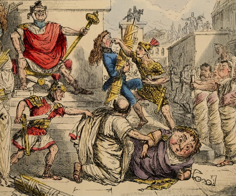 The Eternal Guffaw: John Leech and The Comic History of Rome – The Public  Domain Review