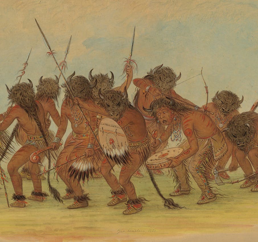 george catlin buffalo dance