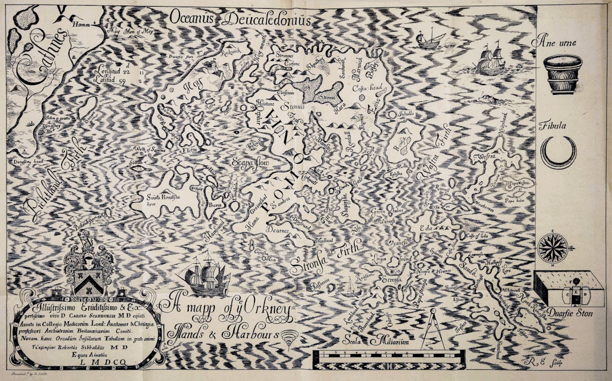 orkney map 17th century