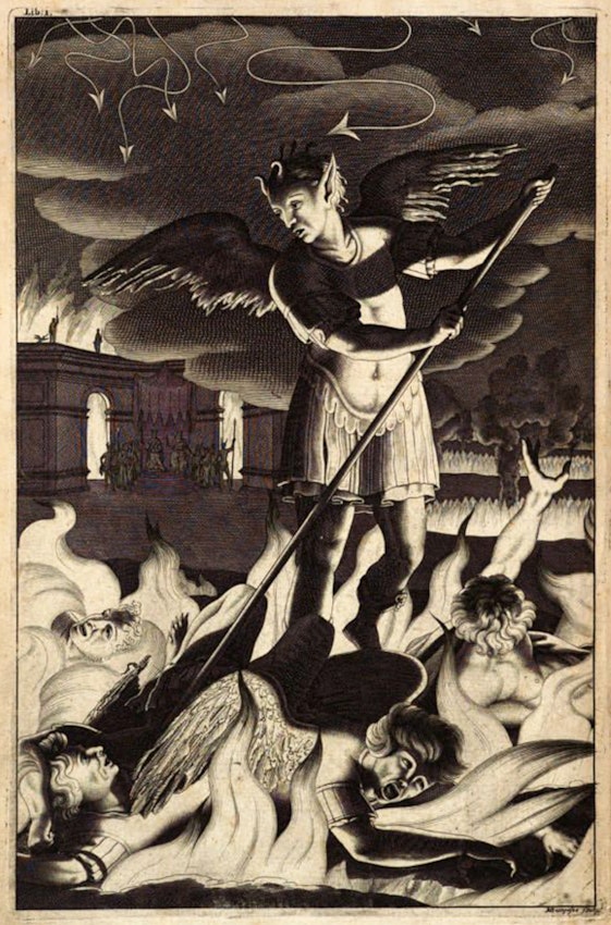 Engraving of Lucifer
