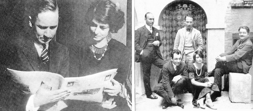 dorothy parker and robert benchley algonquin roundtable