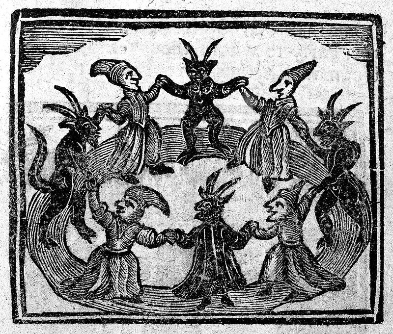 witches circle dance