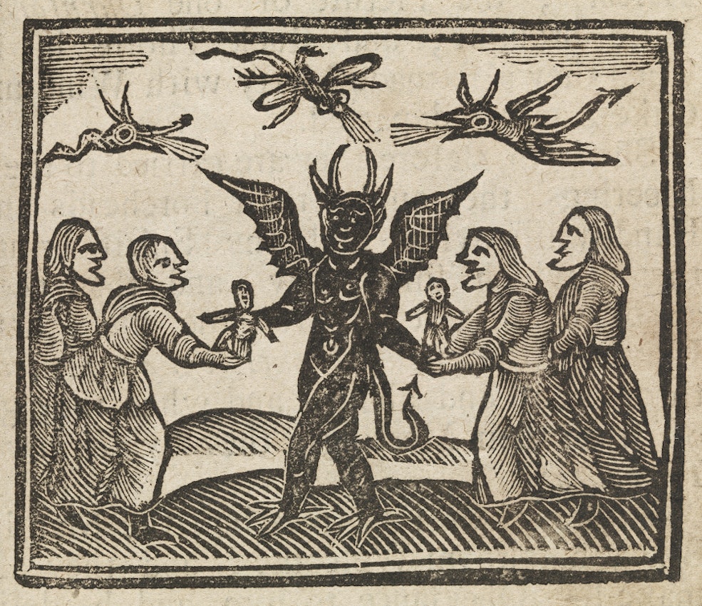 who says the witchcraft trials are a black mischief