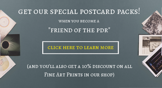 Benefits of Friends of the PDR include our special postcard packs and a 10% discount on prints from our online shop