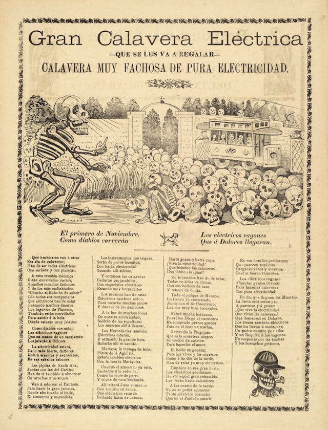 Grand Electric Calavera Broadside