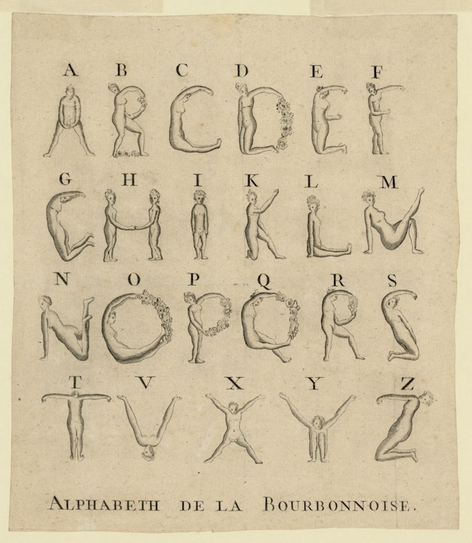 Bourbonnoise Alphabet