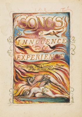 Songs of Innocence and of Experience, Title Page