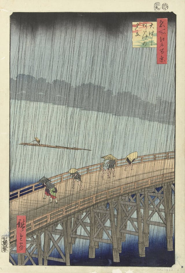 Unexpected Rainfall on the Big Bridge at Atake