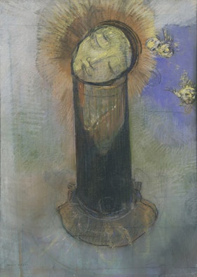 The Head of John the Baptist, on a Pillar