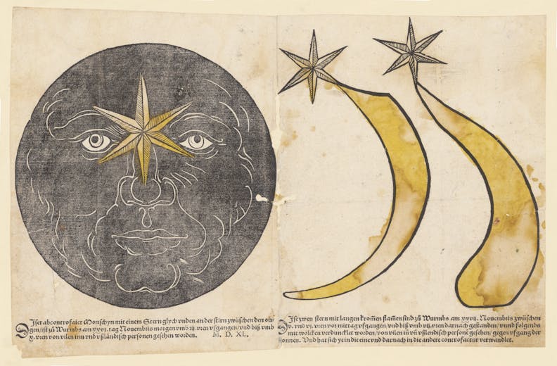 Celestial phenomenon over Worms, 1540