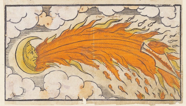 Celestial phenomenon over Salon-de-Provence, 1554
