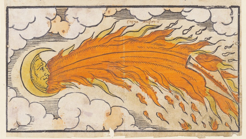 Celestial phenomenon over Salon-de-Provence, 1554