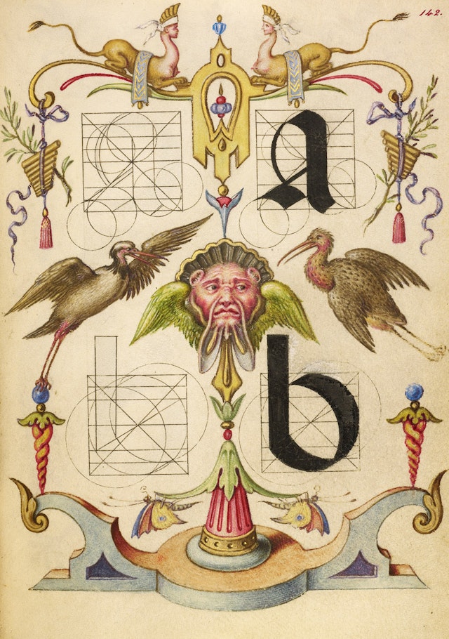 Guide for Constructing the Letters a and b