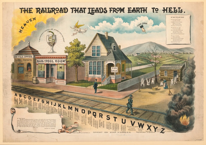 The Railroad that Leads from Earth to Hell