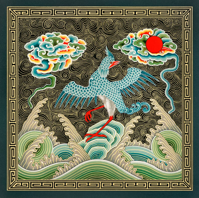 Chinese Bird Design