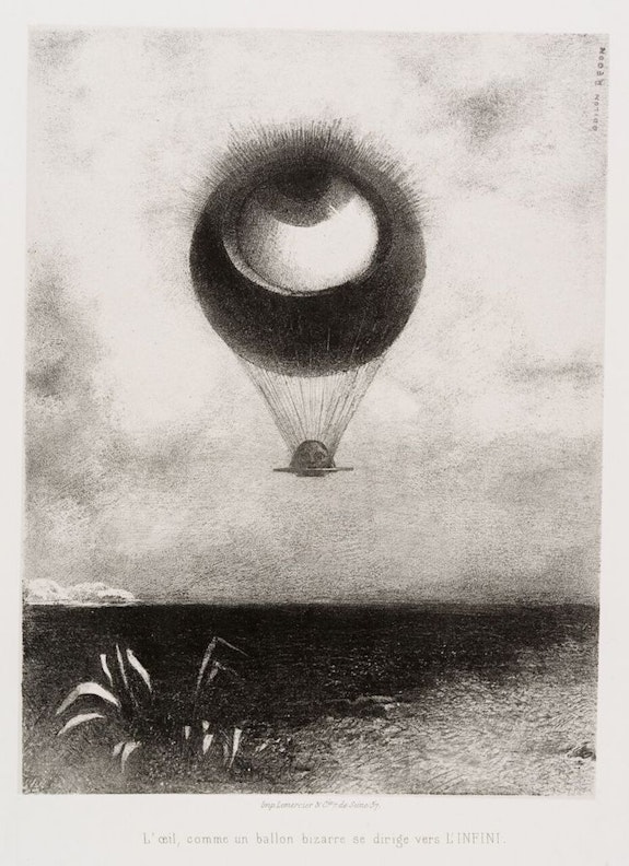 To Edgar Poe (The Eye, Like a Strange Balloon, Mounts toward Infinity)