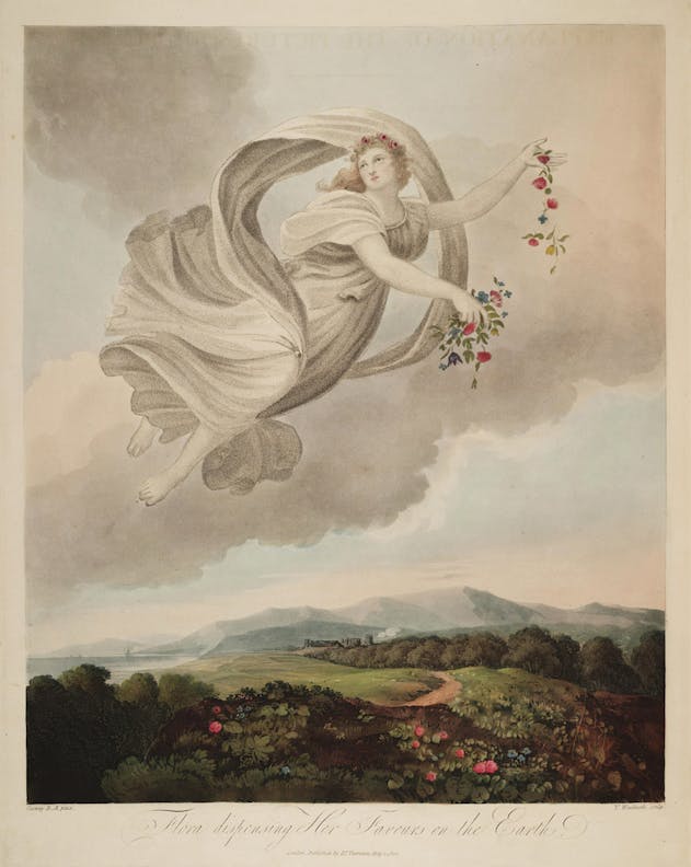 Flora Dispensing her Favours on the Earth