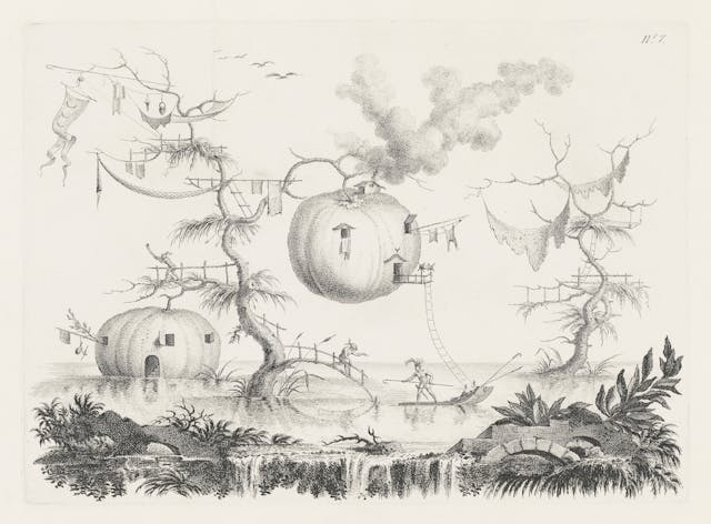 Lunar Vision: Pumpkins used as Dwellings