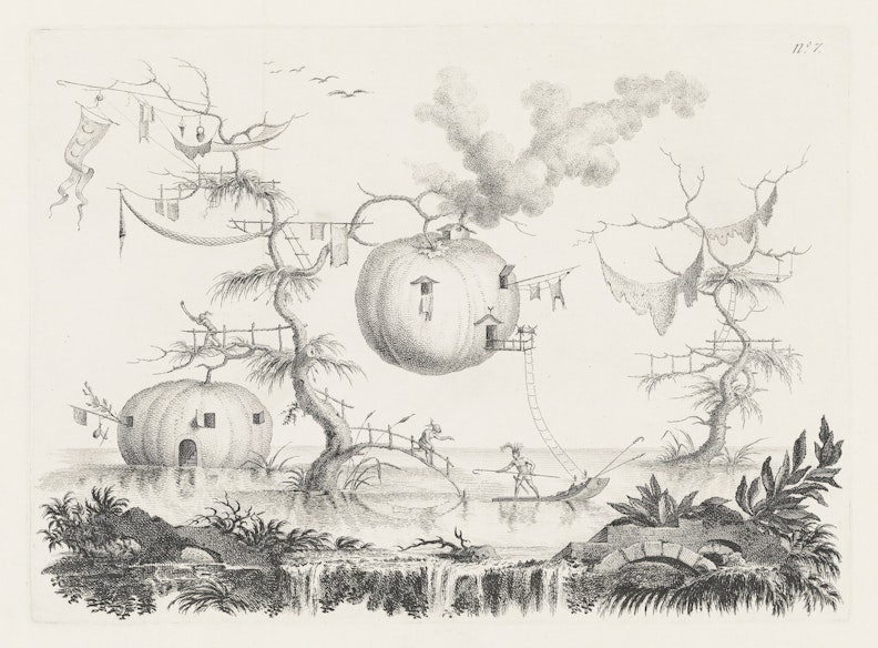 Lunar Vision: Pumpkins used as Dwellings