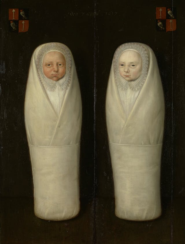 Swaddled Twins