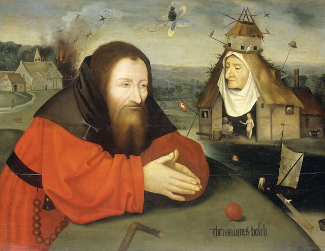 The Temptation of St Anthony (in the manner of Bosch)