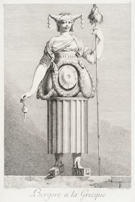 Sheperdess in the Greek Style